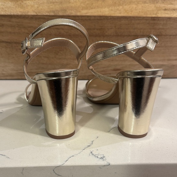 BP. Gold Women's Heels - Picture 4 of 5